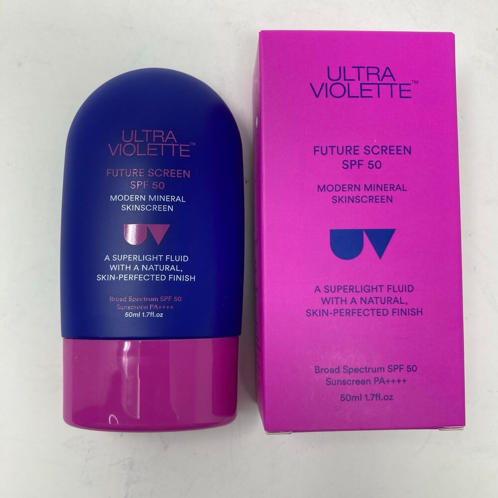 Ultra Violette Future Screen SPF50 Mineral Fragrance Free Facial Sunscreen Serum